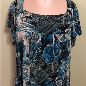 Blue 3x Newport blouse